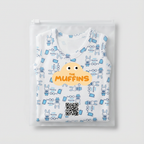 Printed Cotton Baby Sleeveless Bodysuit - 3 Pack Bundle