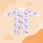 Printed Cotton Baby Jumpsuit - 3 Pack Bundle