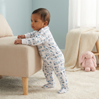 Printed Cotton Baby Footie - 3 Pack Bundle