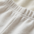 White Cotton Baby Pants – Single