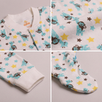 Printed Cotton Baby Footie - 3 Pack Bundle
