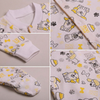 Printed Cotton Baby Footie - 3 Pack Bundle