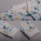 Printed Cotton Baby Jumpsuit - Single