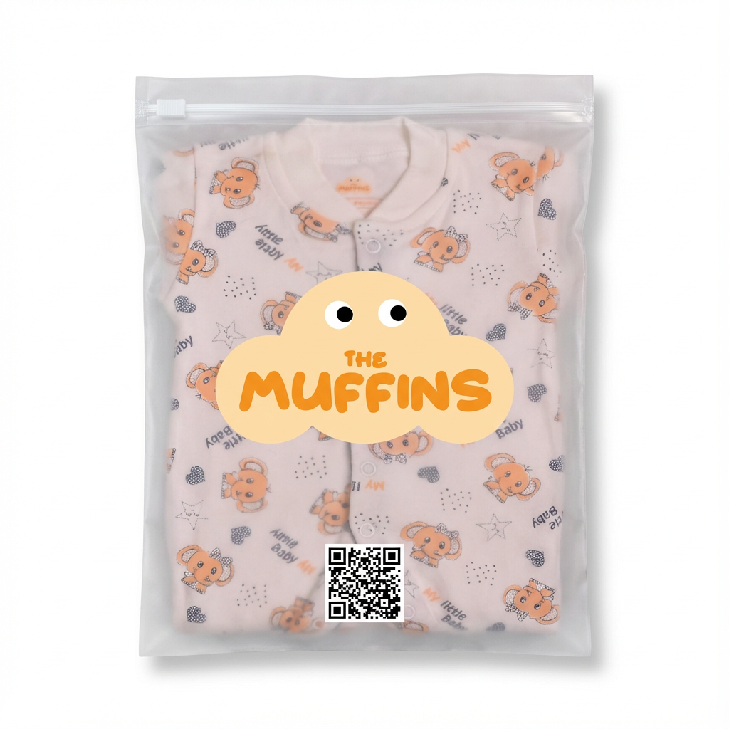 Printed Cotton Baby Footie - 3 Pack Bundle