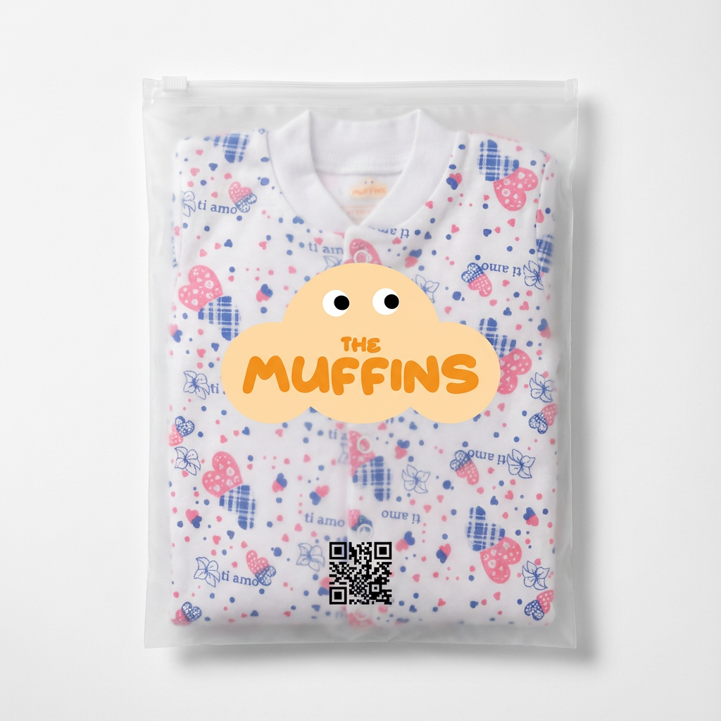 Printed Cotton Baby Footie - 3 Pack Bundle