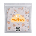 Printed Cotton Baby Long Sleeve Bodysuit - 3 Pack Bundle