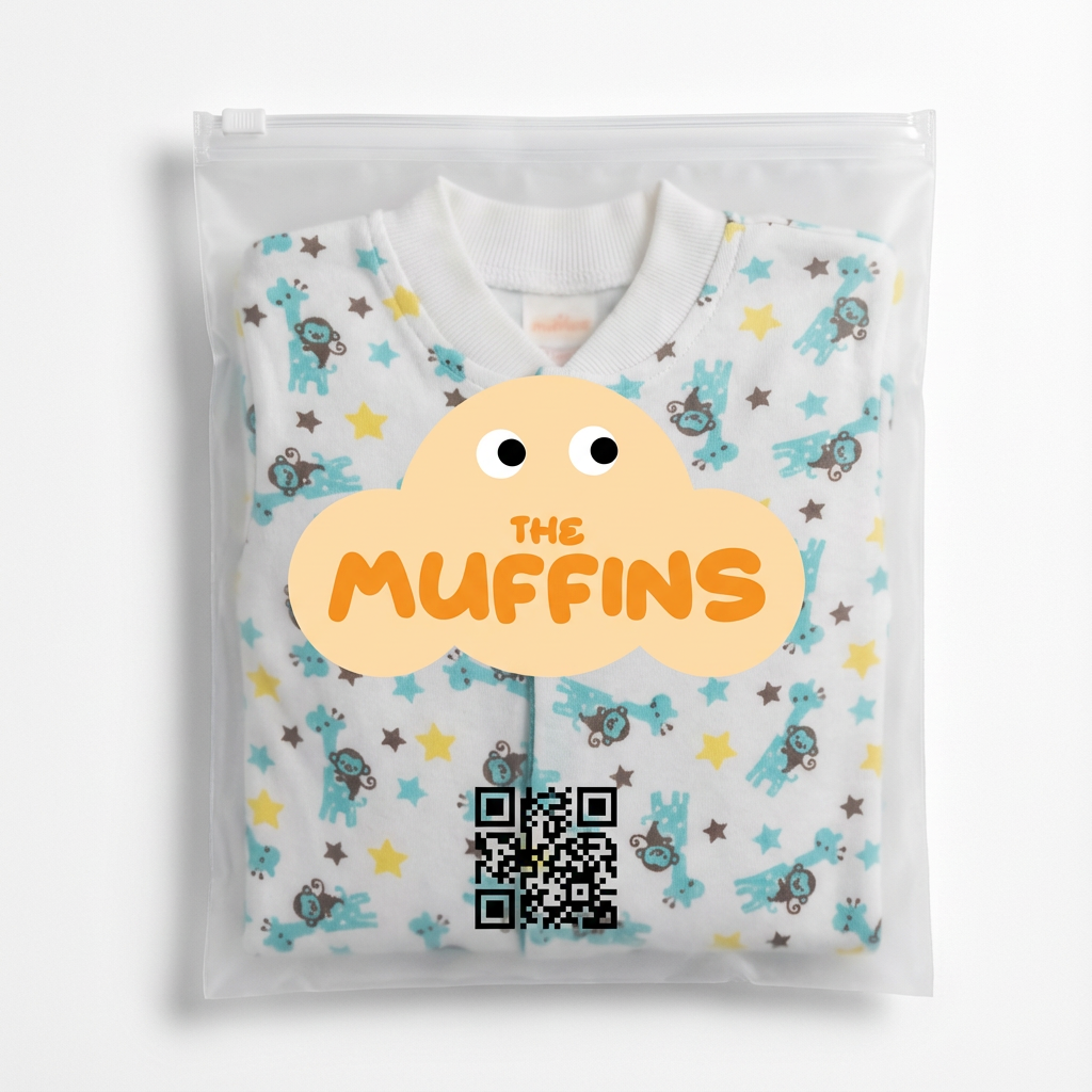 Printed Cotton Baby Jumpsuit - Single