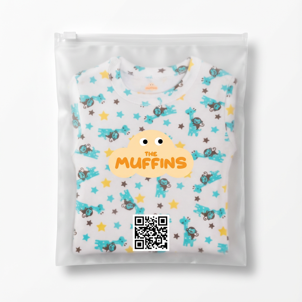 Printed Cotton Baby Short Sleeve Bodysuit - 3 Pack Bundle