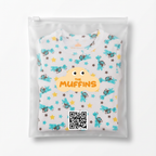 Printed Cotton Baby Short Sleeve Bodysuit - 3 Pack Bundle