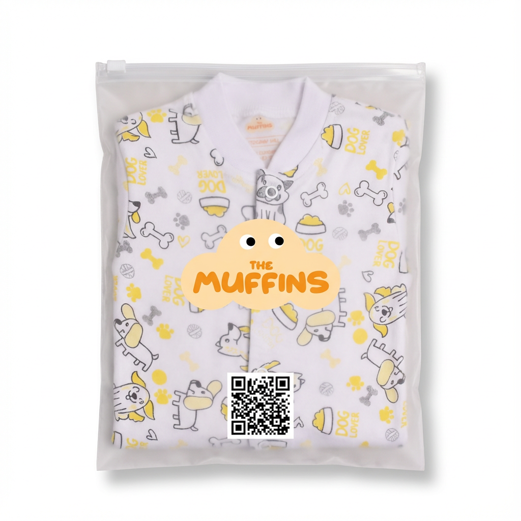 Printed Cotton Baby Jumpsuit - Single