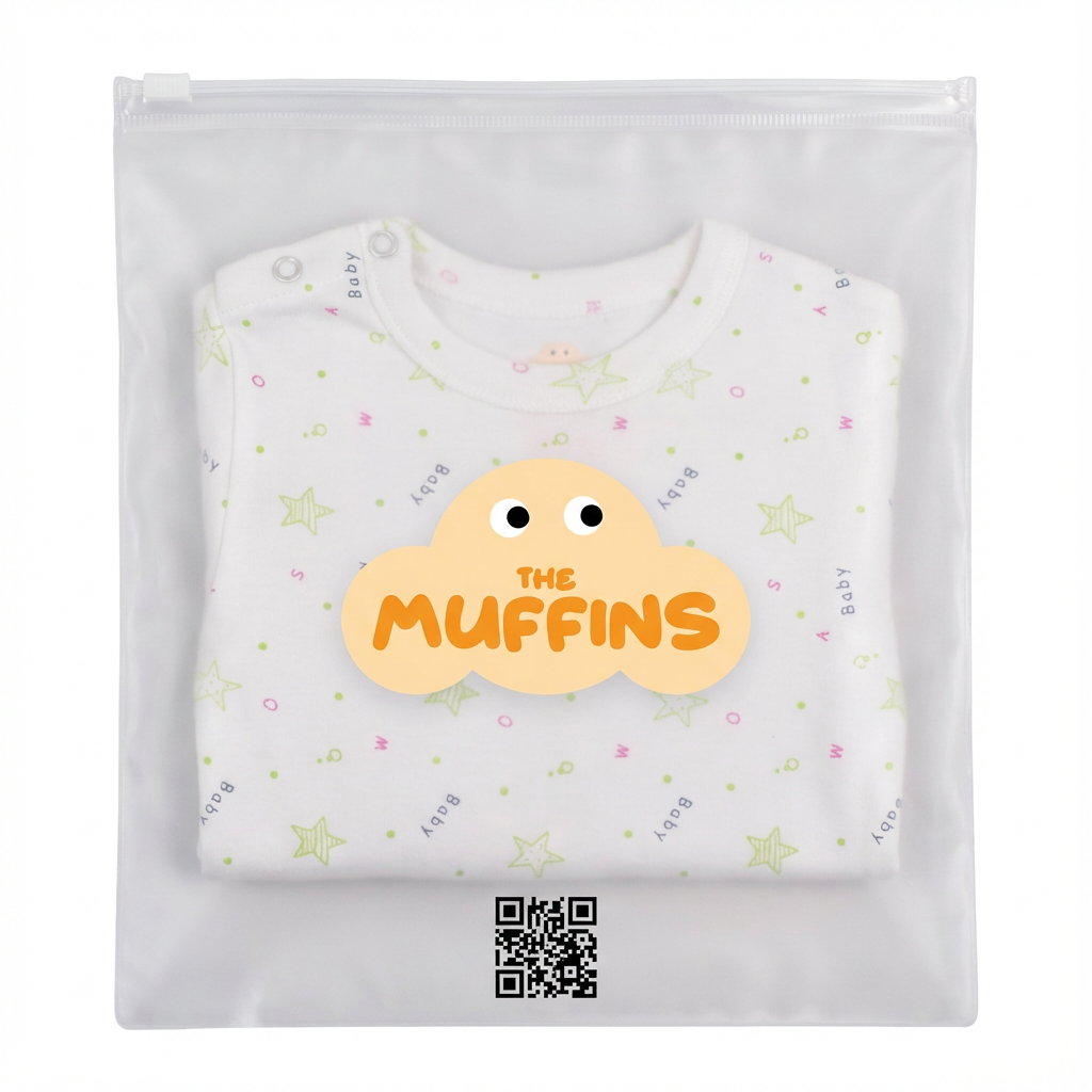 Printed Cotton Baby Long Sleeve Bodysuit - 3 Pack Bundle
