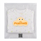 Printed Cotton Baby Long Sleeve Bodysuit - 3 Pack Bundle