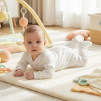 Printed Cotton Baby Footie - 3 Pack Bundle