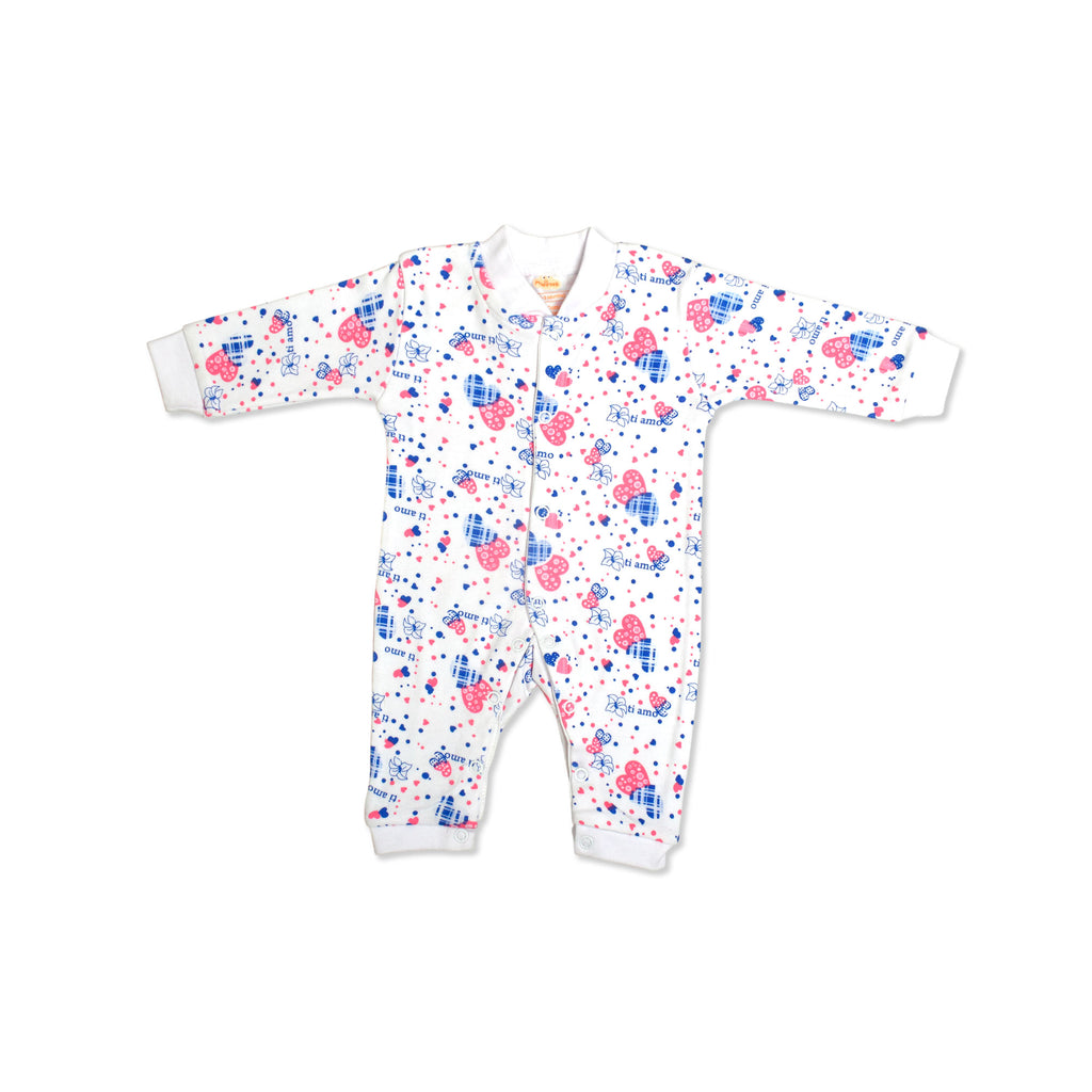 Printed Cotton Baby Jumpsuit - Single