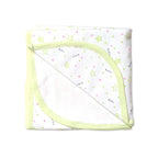Printed Cotton Baby Hooded Blanket – Double-Sided