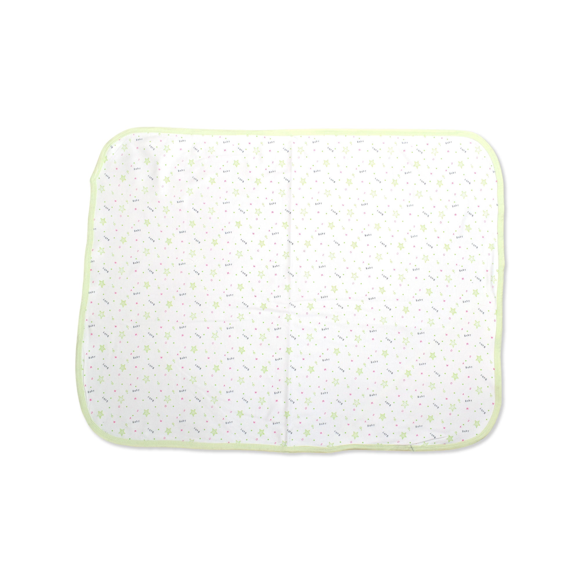 Printed Cotton Baby Hooded Blanket – Double-Sided
