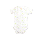 Printed Cotton Baby Short Sleeve Bodysuit - 3 Pack Bundle