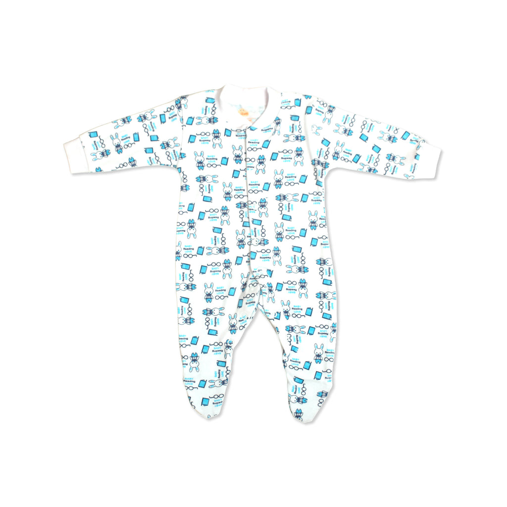 Printed Cotton Baby Footie - 3 Pack Bundle
