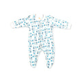 Printed Cotton Baby Footie - Single