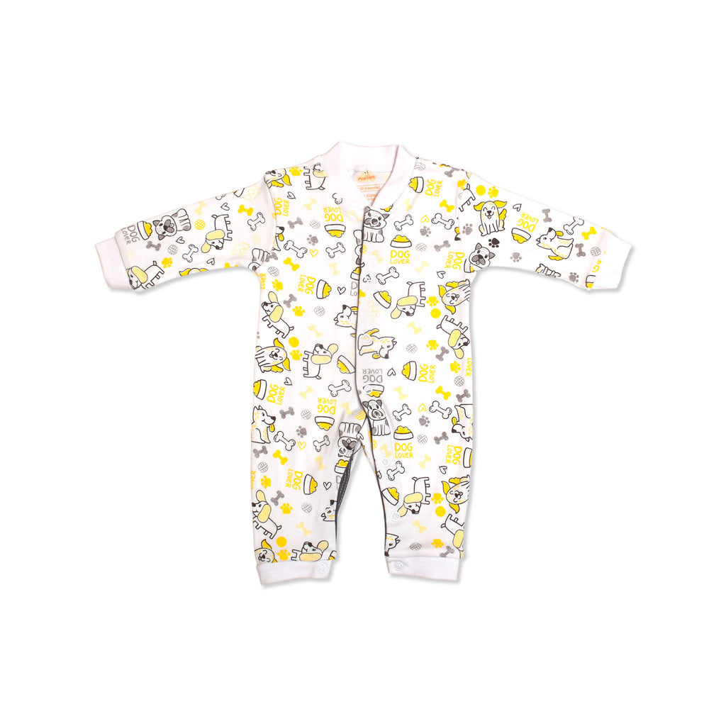 Printed Cotton Baby Jumpsuit - Single