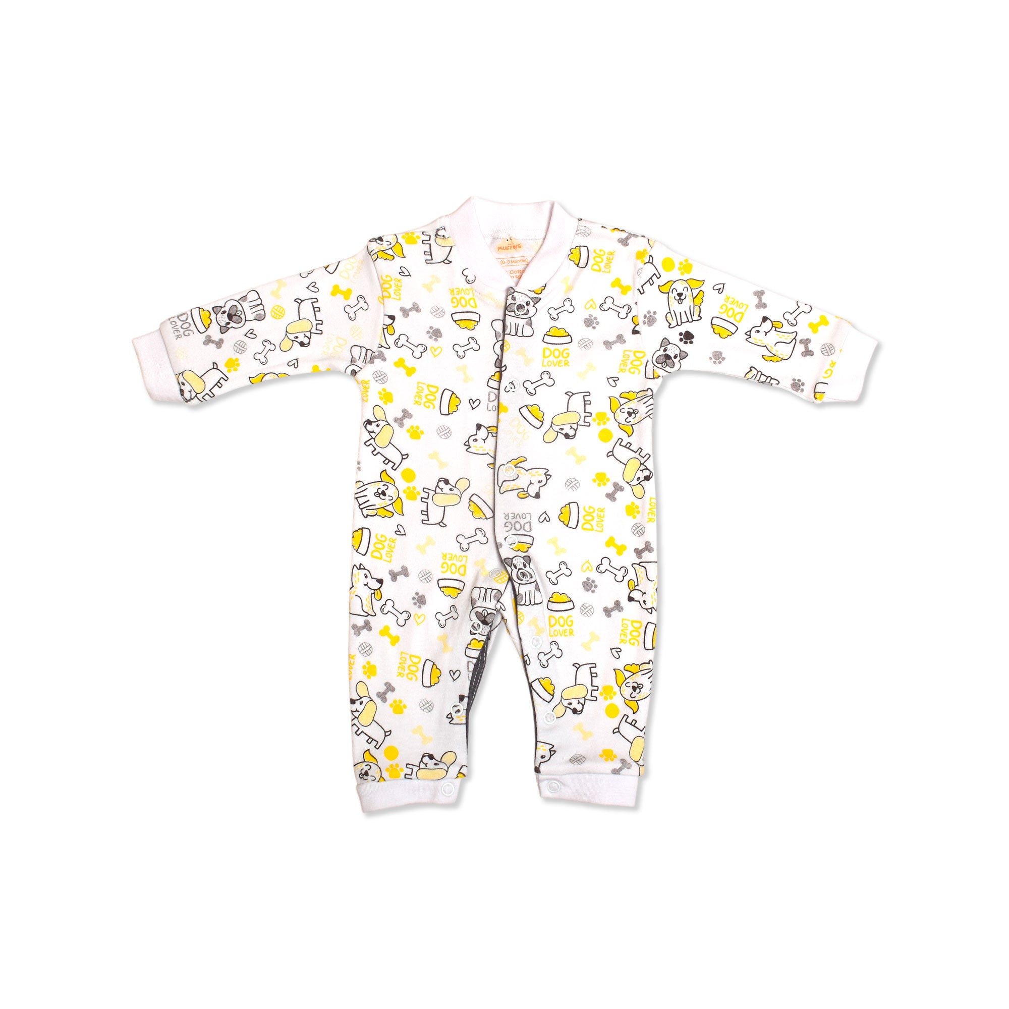 Printed Cotton Baby Jumpsuit - Single