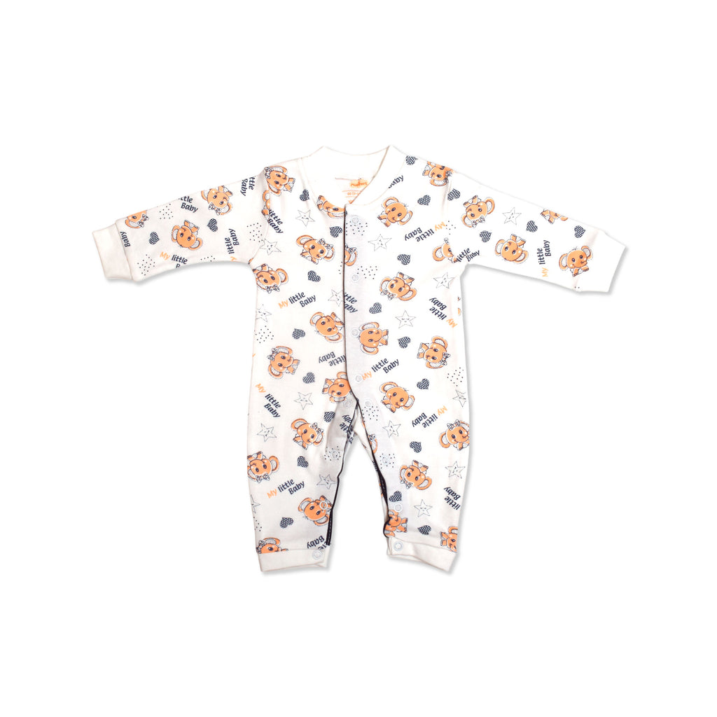 Printed Cotton Baby Jumpsuit - Single