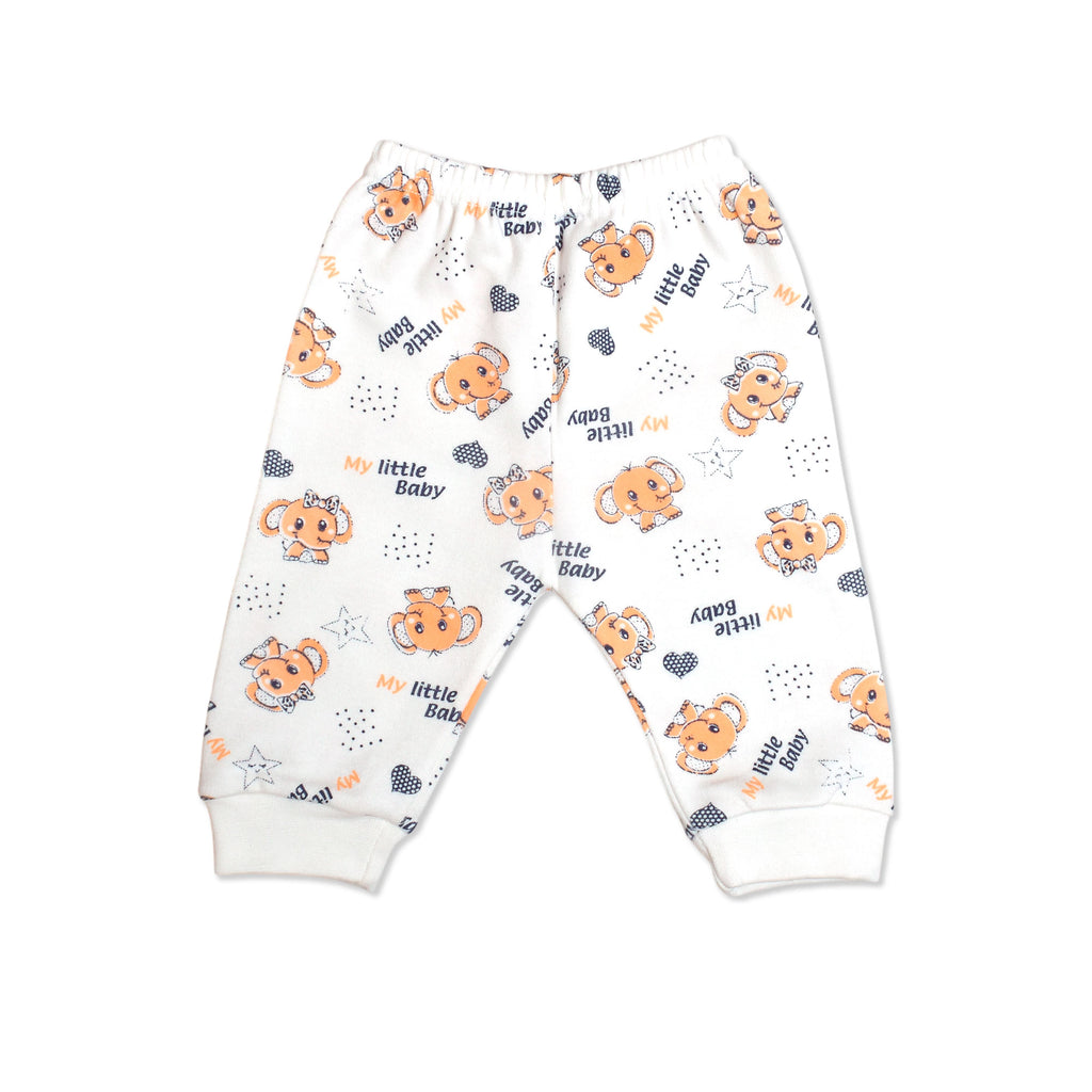 Printed Cotton Baby Pants- Single