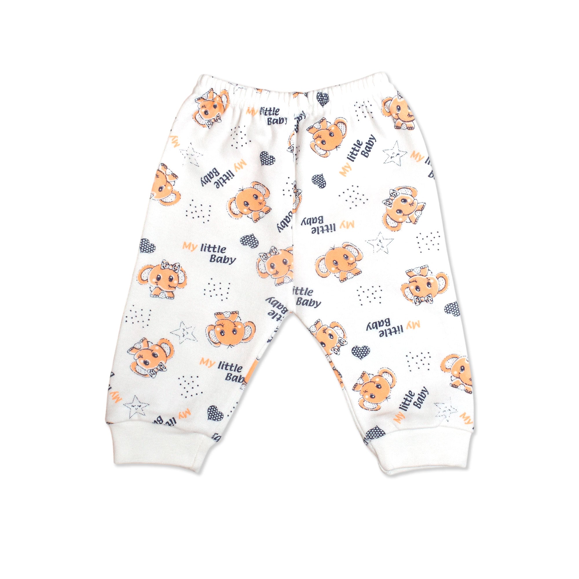 Printed Cotton Baby Pants- Single