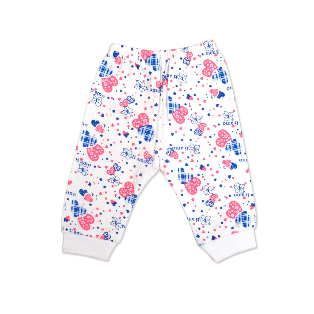 Printed Cotton Baby Pants- Single