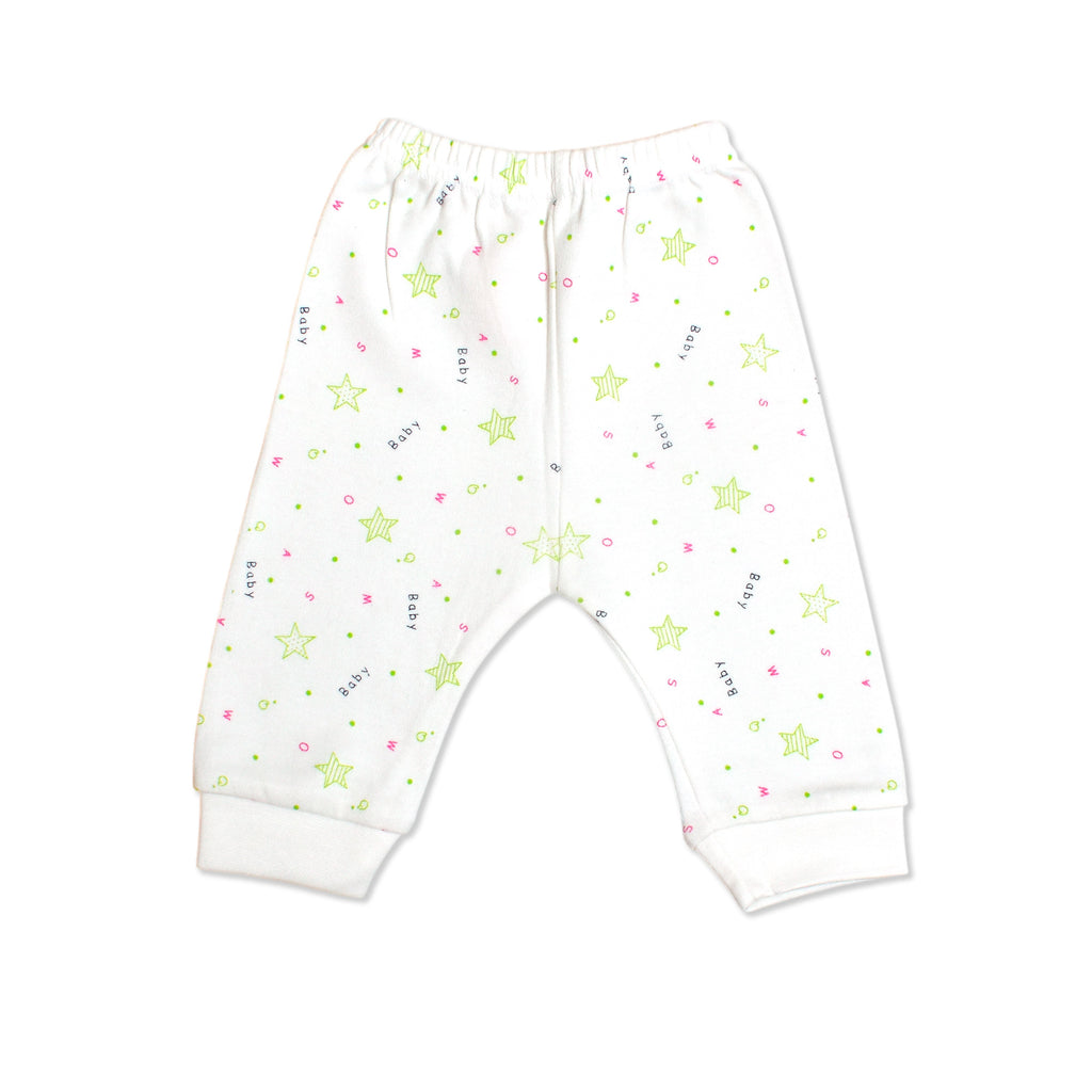 Printed Cotton Baby Pants- Single