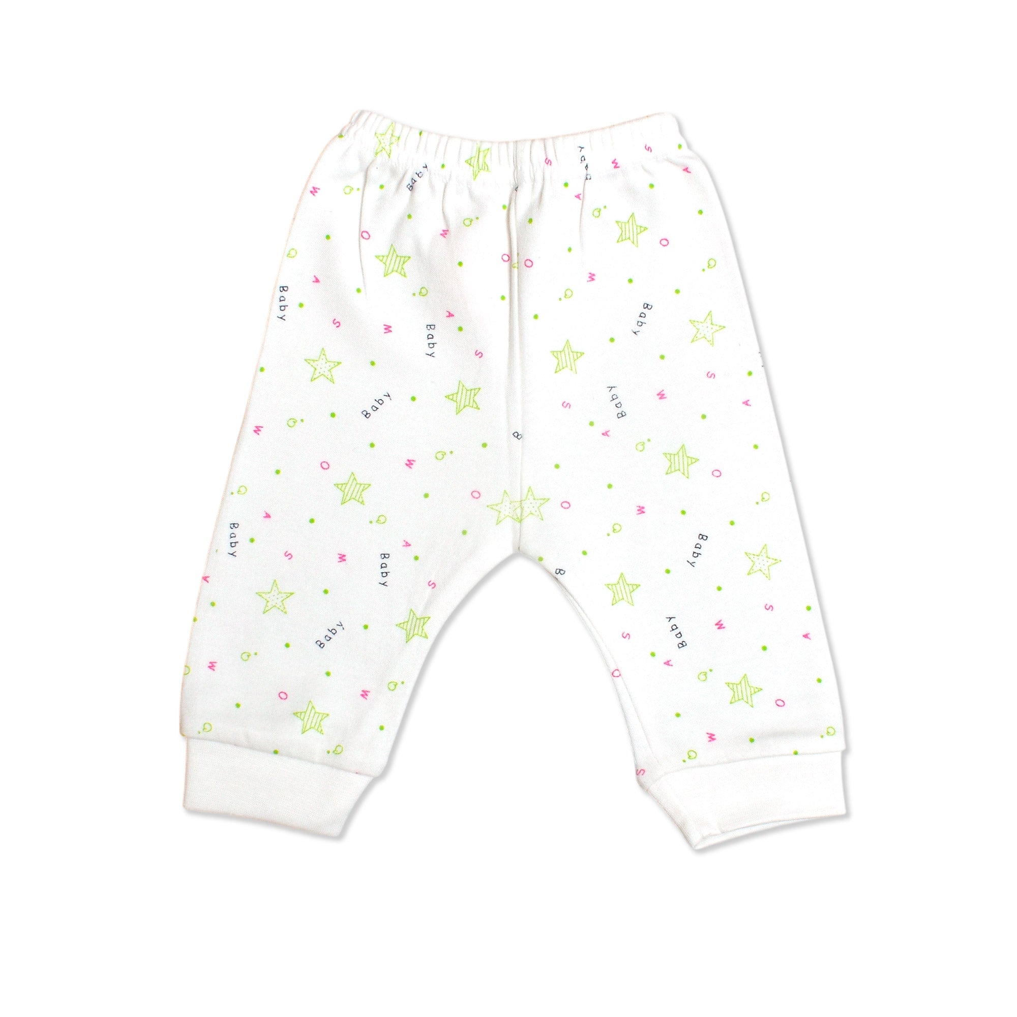 Printed Cotton Baby Pants- Single