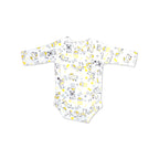 Printed Cotton Newborn Long Sleeve Sidesnap - 3 Pack Bundle