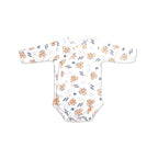 Printed Cotton Newborn Long Sleeve Sidesnap - 3 Pack Bundle