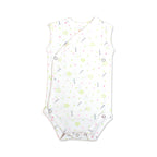 Printed Cotton Newborn Sleeveless Sidesnap - 3 Pack Bundle
