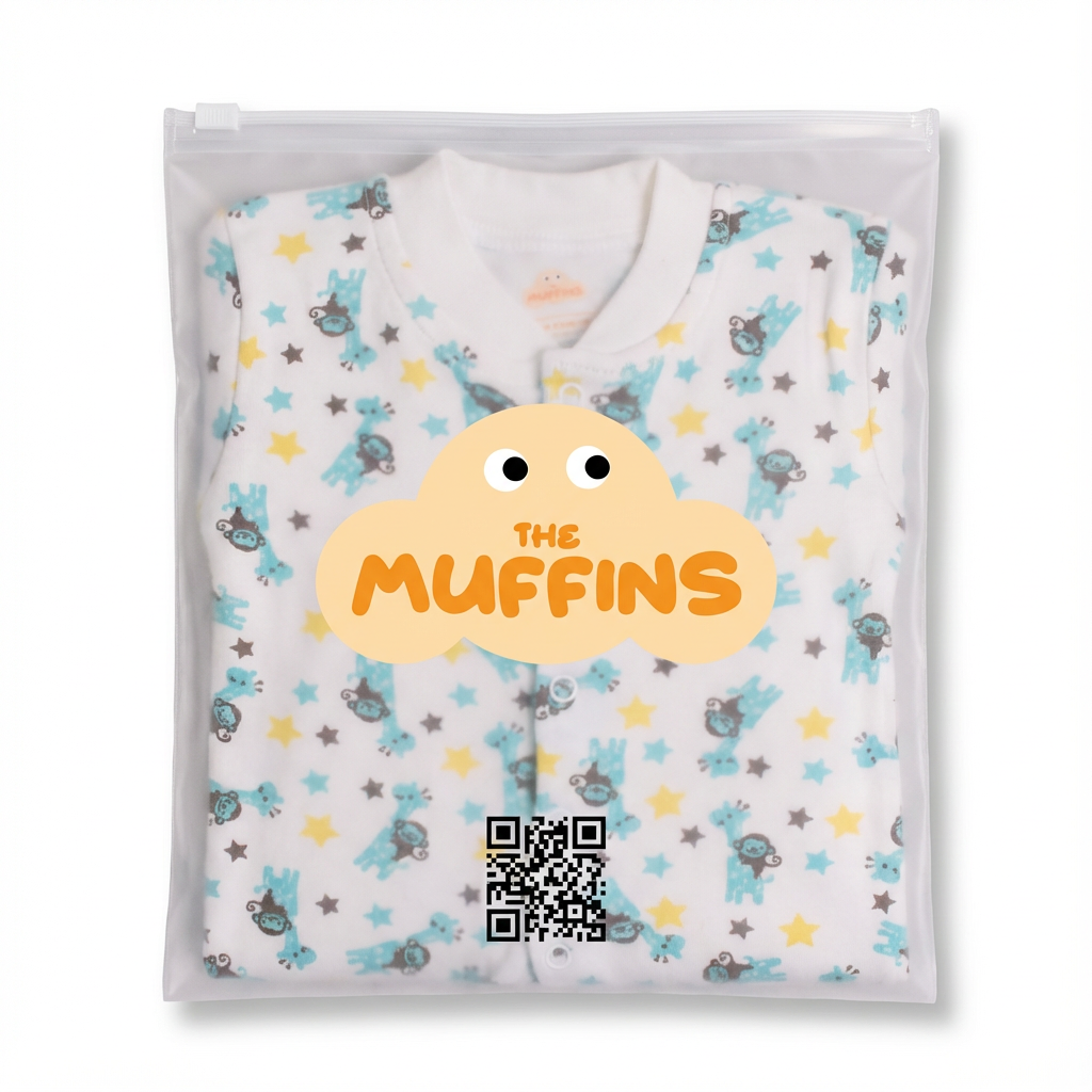 Printed Cotton Baby Footie - 3 Pack Bundle