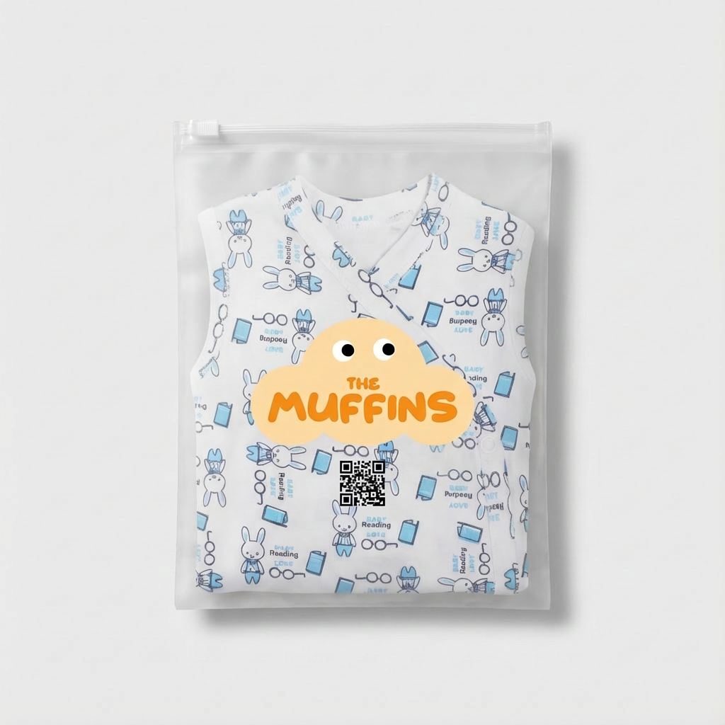 Printed Cotton Baby Sleeveless Sidesnap Bodysuit – 1 Pack - Image 12