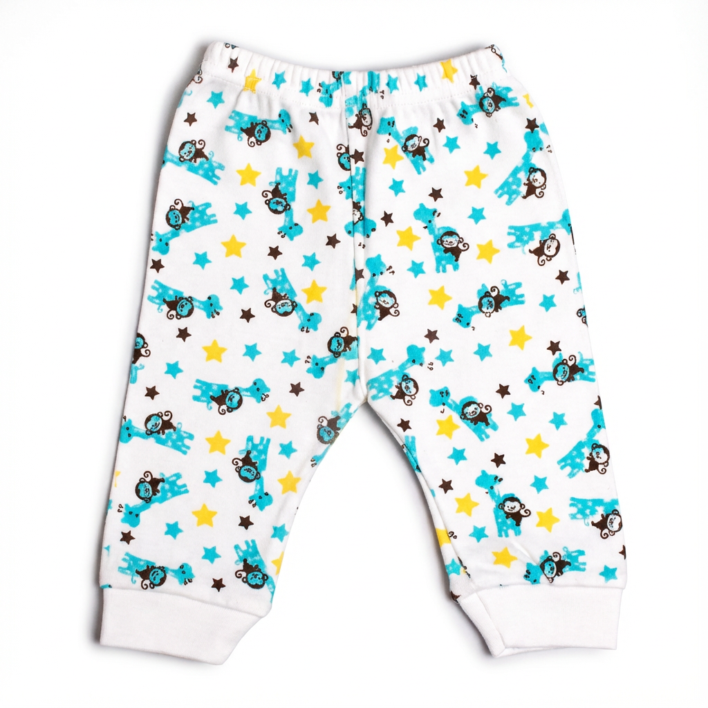Printed Cotton Baby Pants – 1 Pack - Image 15