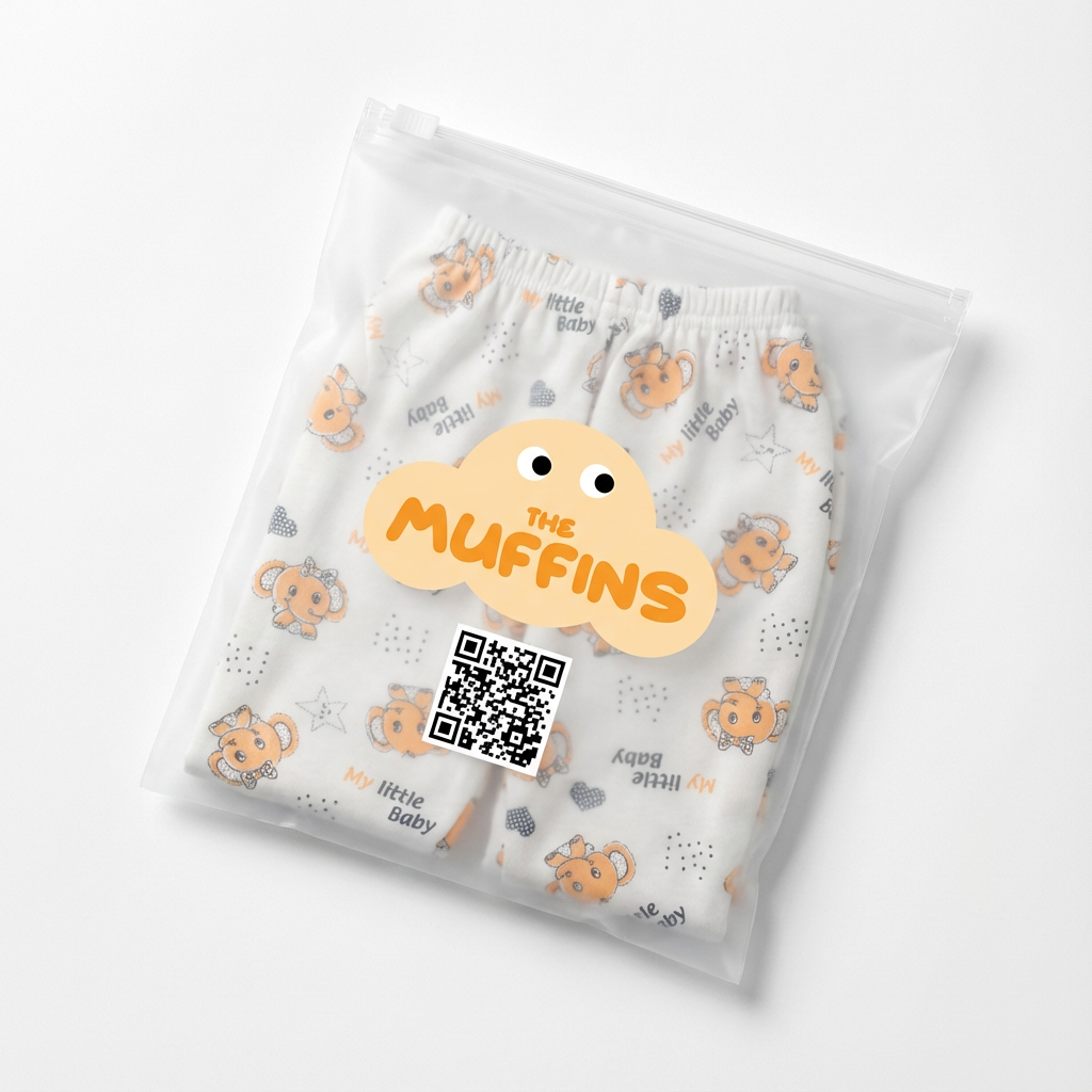 Printed Cotton Baby Pants – 1 Pack - Image 7