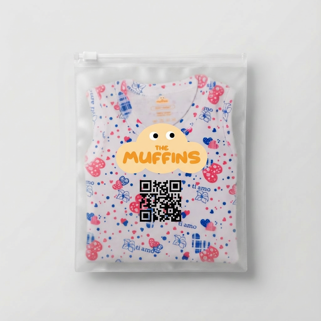 Printed Cotton Baby Sleeveless Bodysuit – 1 Pack - Image 36