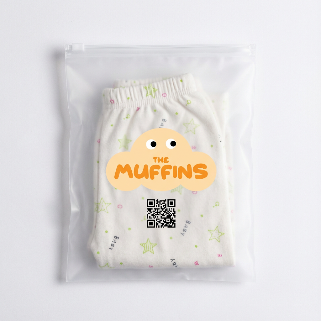 Printed Cotton Baby Pants – 1 Pack - Image 41