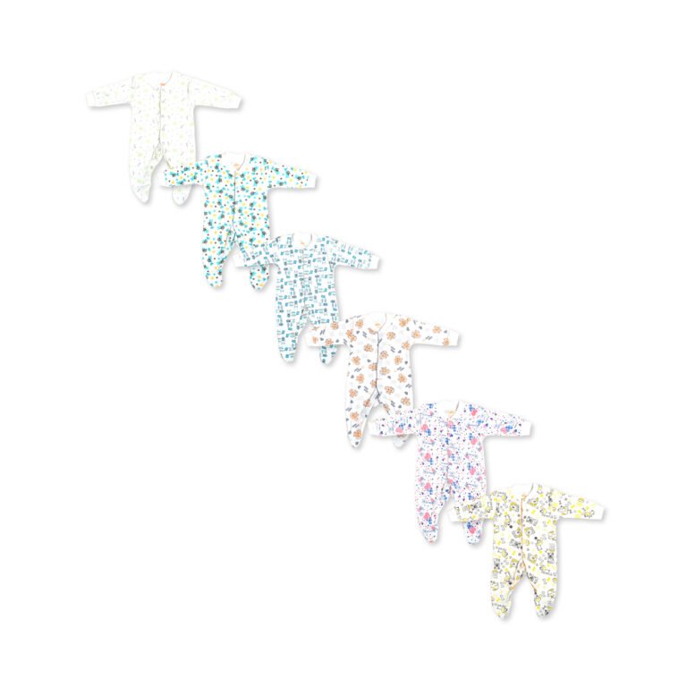 Printed Cotton Baby Footie — 1-Pack
