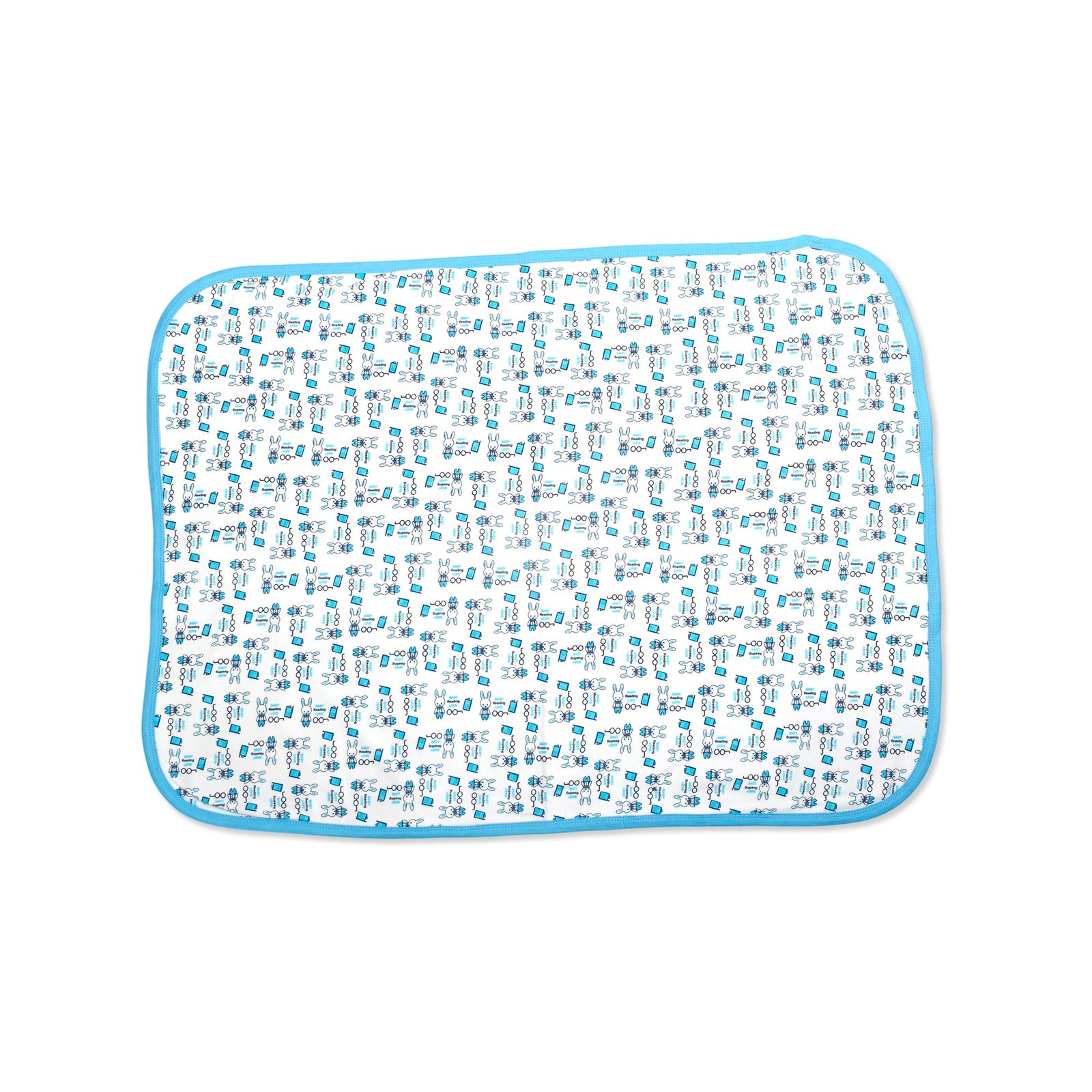 Printed Cotton Baby Hooded Blanket – Double-Sided - Image 3