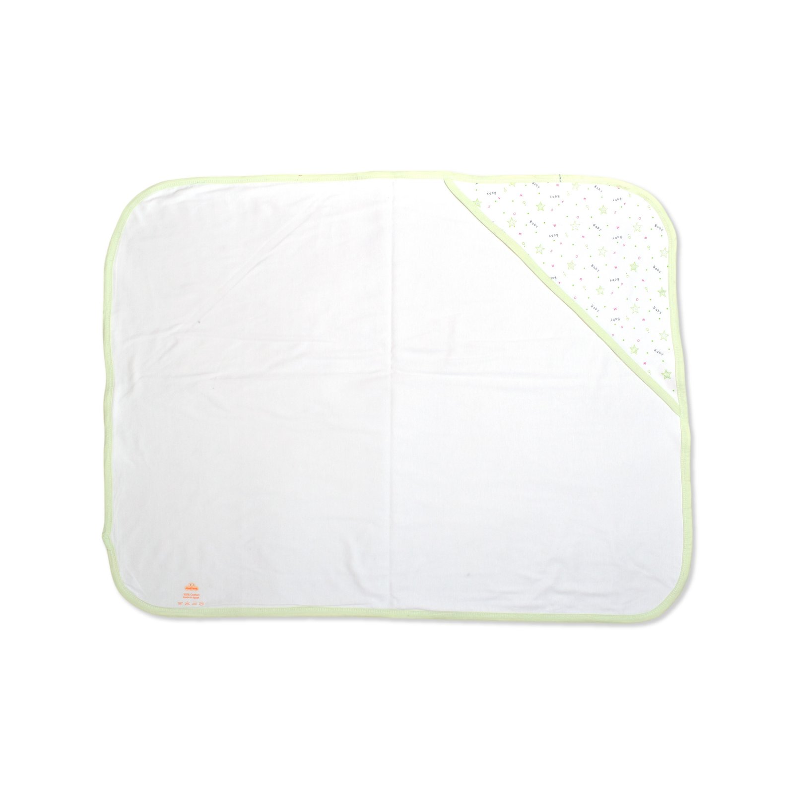 Printed Cotton Baby Hooded Blanket – Double-Sided - Image 7