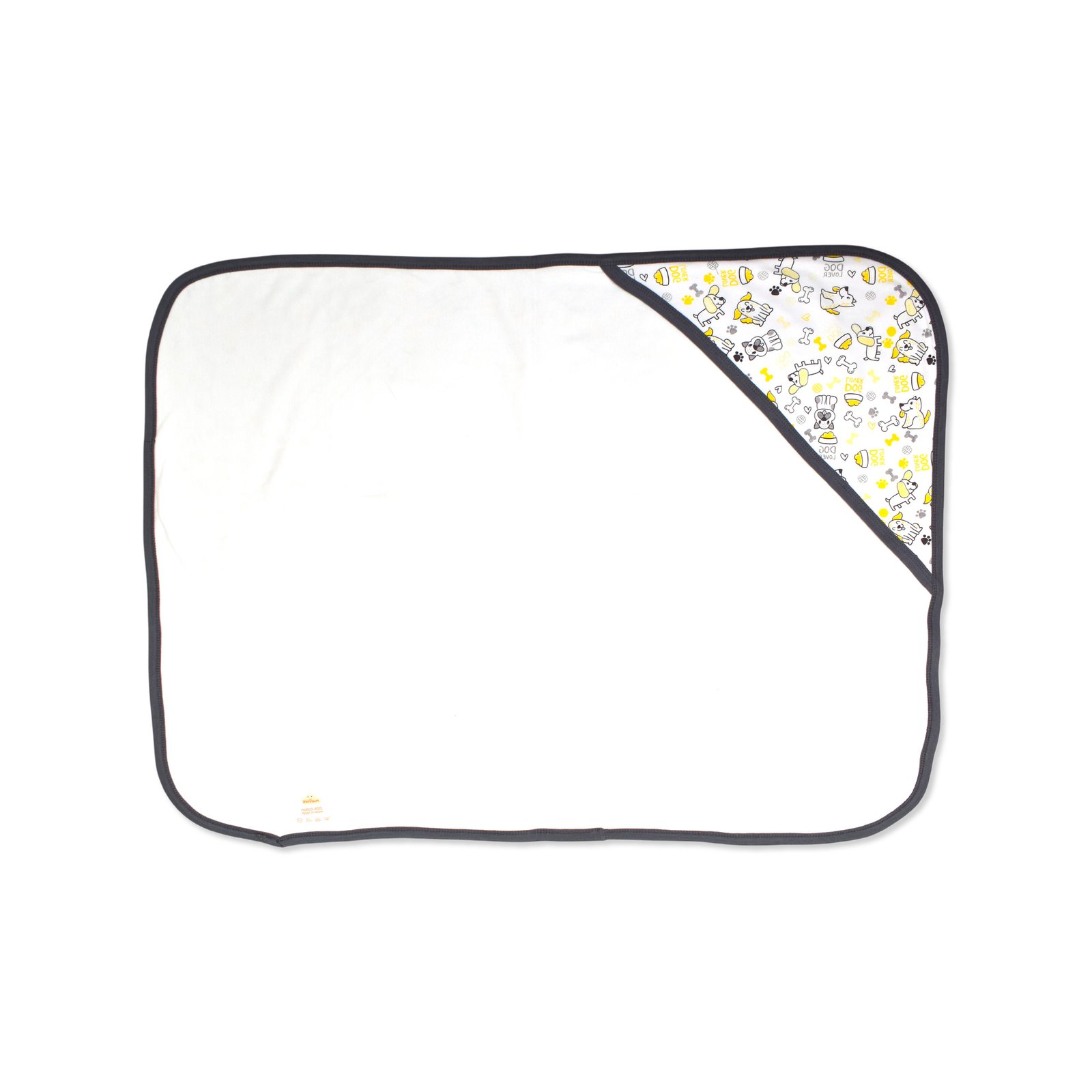 Printed Cotton Baby Hooded Blanket – Double-Sided - Image 10