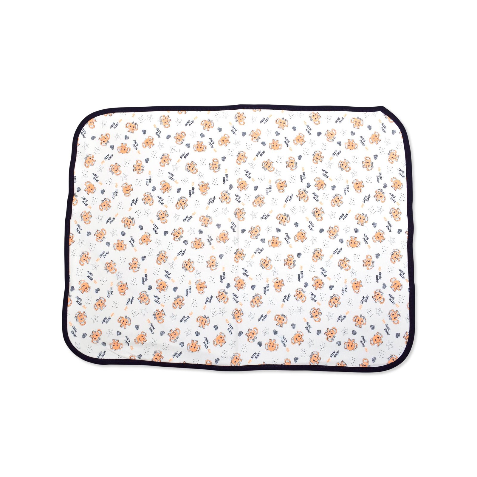 Printed Cotton Baby Hooded Blanket – Double-Sided - Image 12